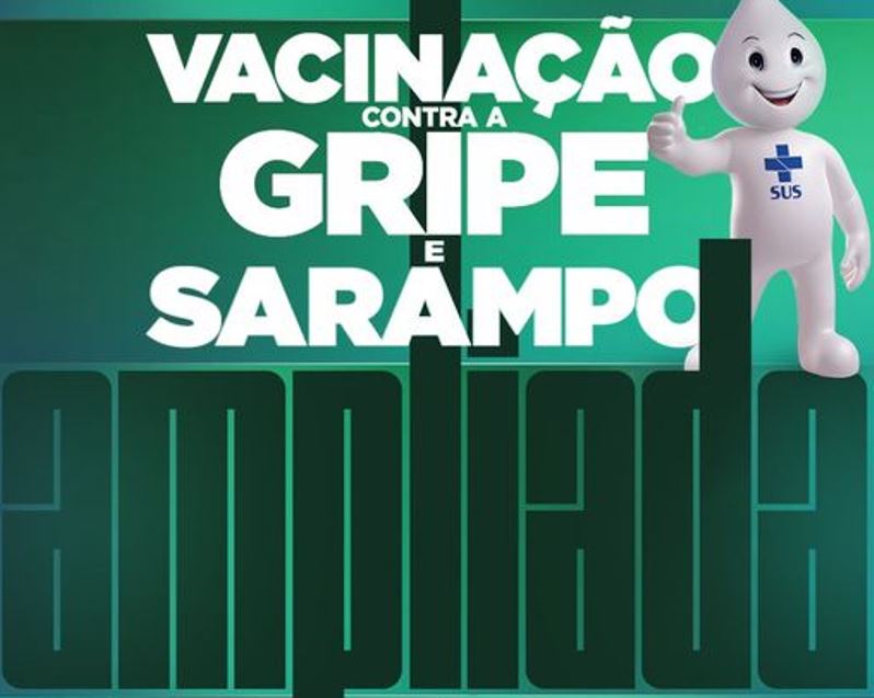Público alvo das campanhas de Gripe e Sarampo é ampliado em Pouso Redondo