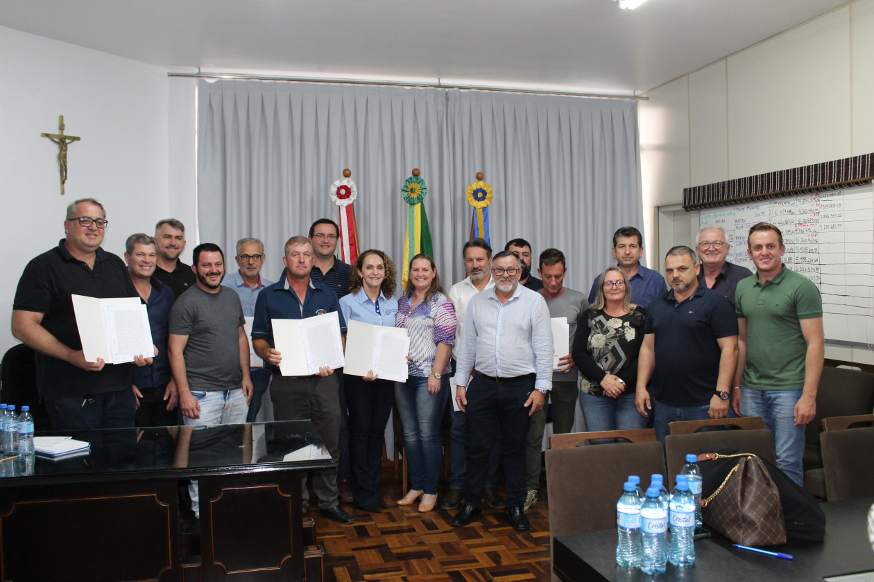 Autoridades se reúnem em Taió para a criação do Consórcio para Usina de Asfalto