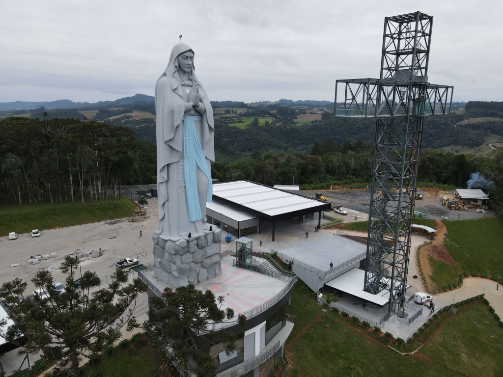 Contagem regressiva para a inauguração do Santuário Nossa Senhora de Lourdes em Ituporanga