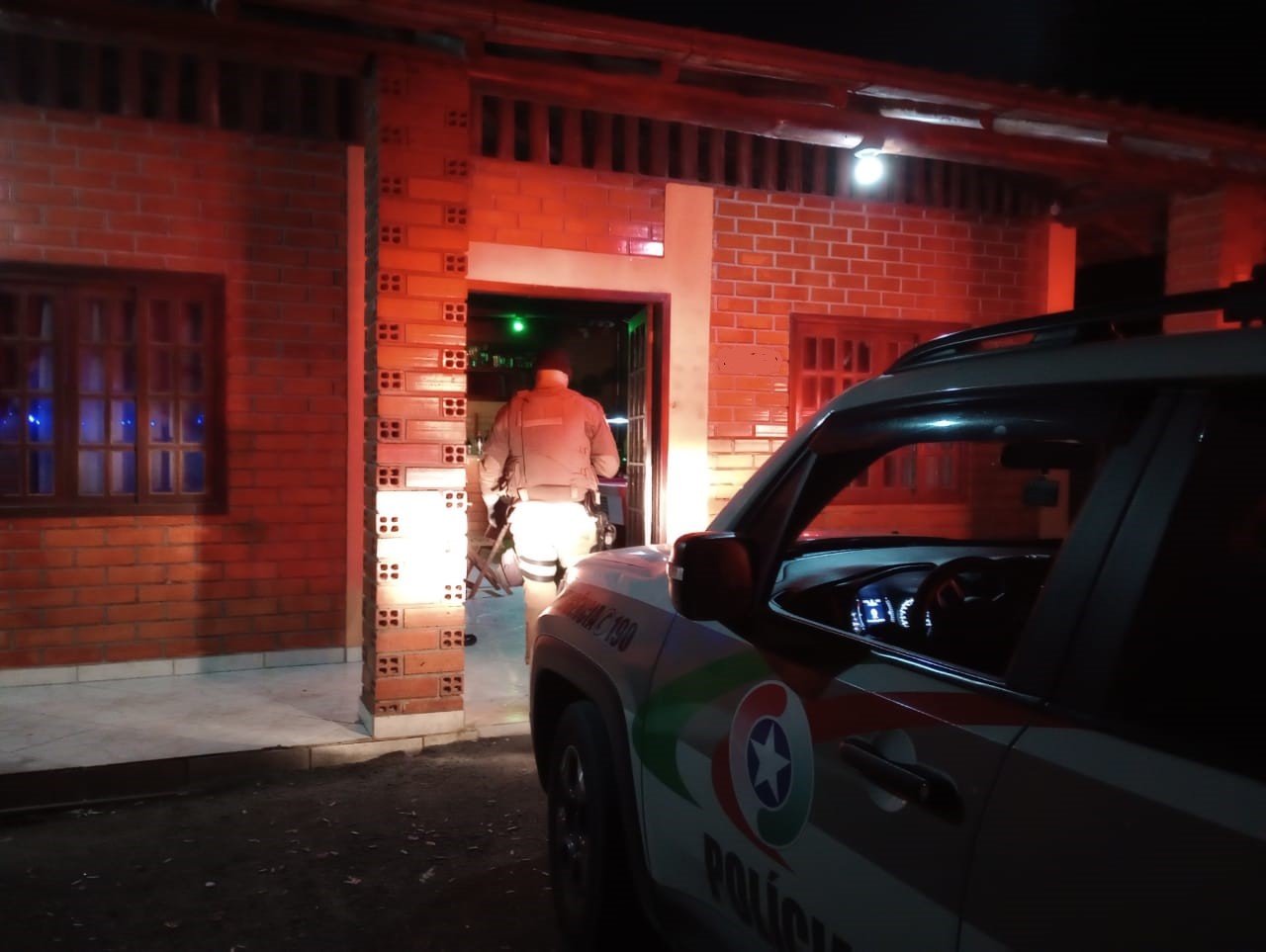 Polícia Militar realiza operação em bares na SC-114 entre Taió e Pouso Redondo