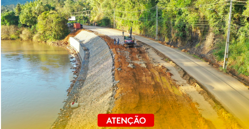 Rua que liga Rio do Sul e Lontras ficará interditada na próxima semana