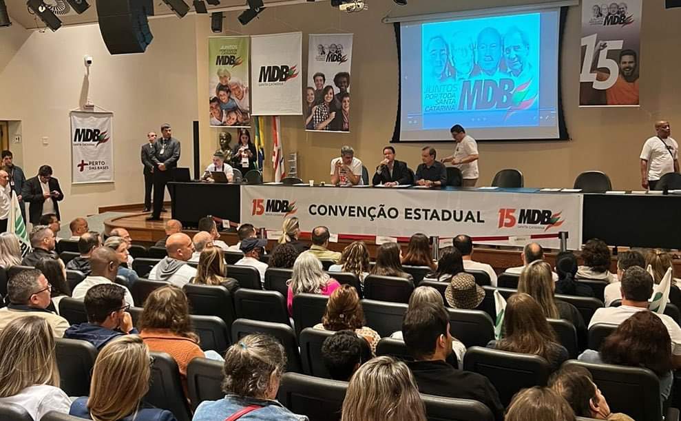 MDB da início a uma das maiores convenções da história em Santa Catarina