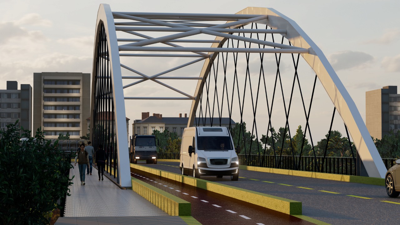 Inicia a construção da nova ponte de concreto que vai ligar os bairros Budag e Canoas em Rio do Sul