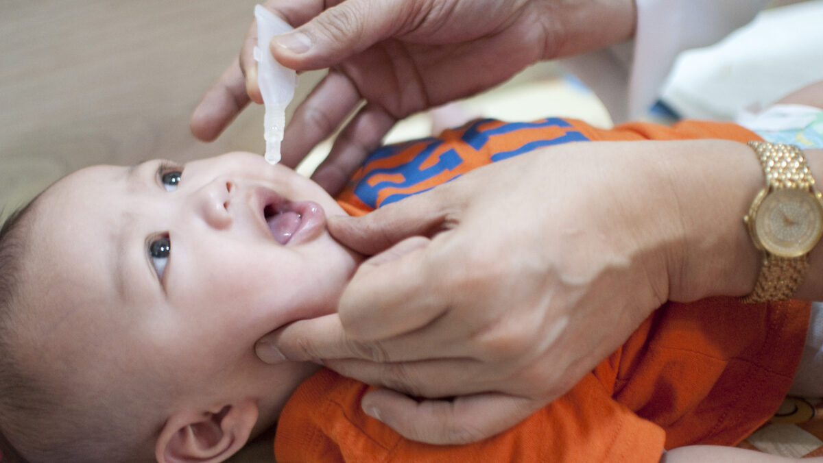 Campanha contra poliomielite e multivacinação inicia hoje, segunda-feira (08)