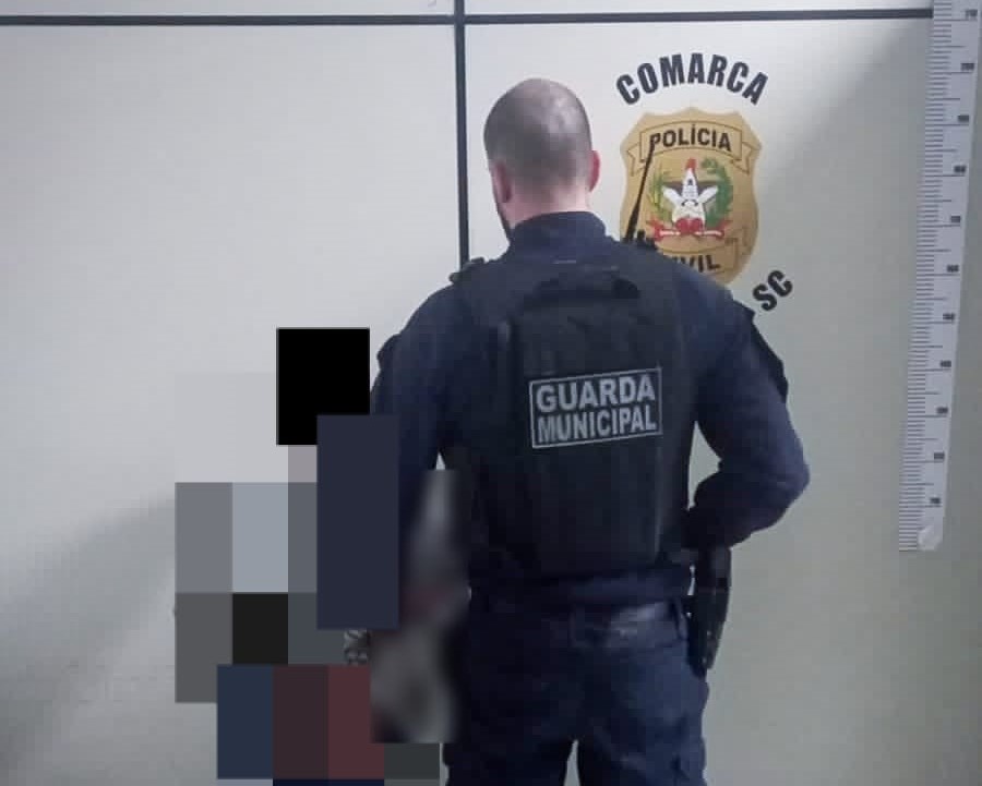 Jovem é preso após furtar bolsa de mulher em Rio do Sul