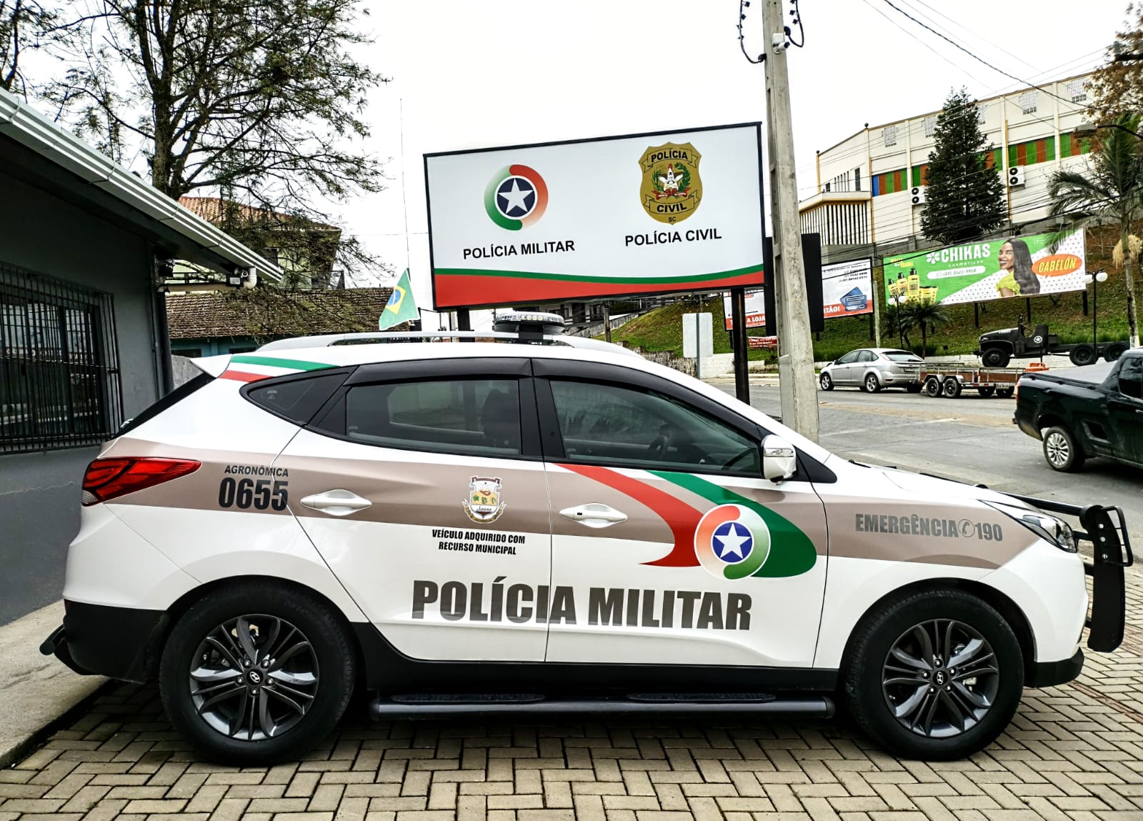 Veículos furtados são recuperados pela Polícia Militar de Agronômica