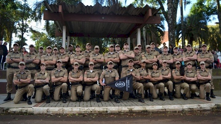 Trinta e quatro policiais concluem curso de radiopatrulha em SC
