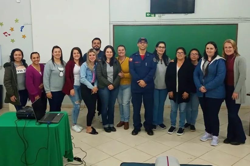 Finalizada a capacitação de primeiros socorros com profissionais da rede municipal de Pouso Redondo