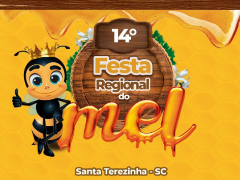 Faltam 10 dias para a 14ª Festa Regional do Mel em Santa Terezinha