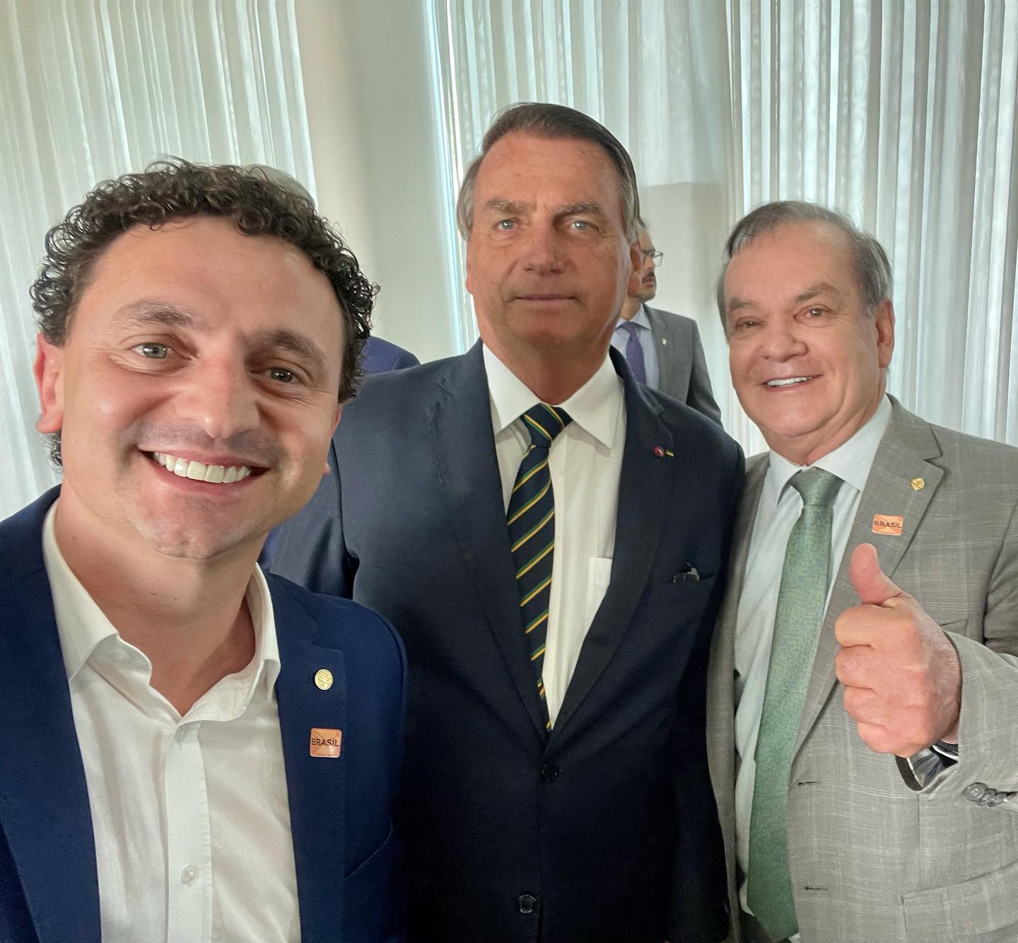 Eleito deputado federal, Rafael Pezenti (MDB) confirma vinda de Bolsonaro a SC na próxima semana