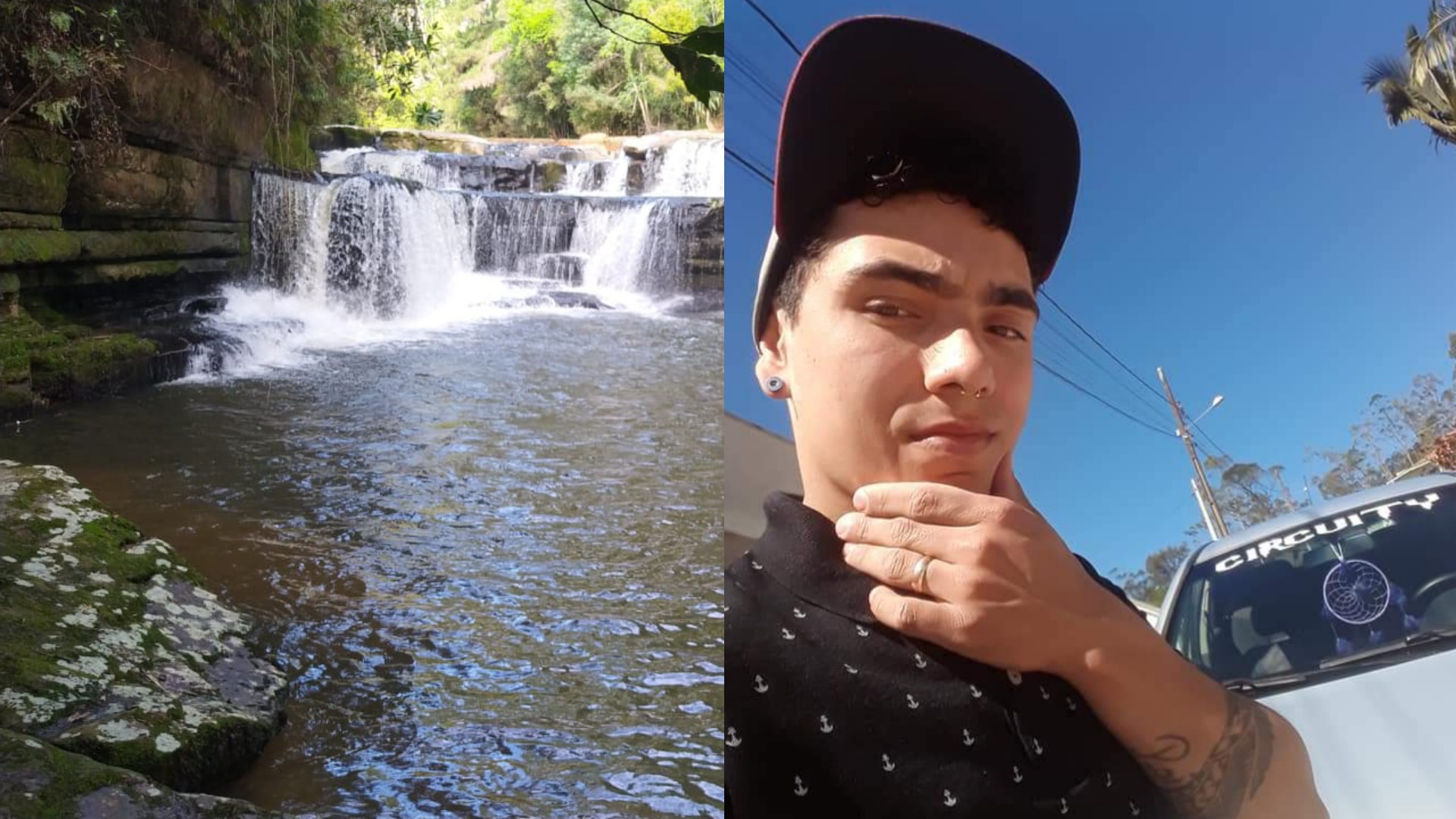 Identificado jovem que morreu afogado em cachoeira no Alto Vale