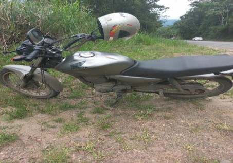 Moto furtada em Pouso Redondo é encontrada na BR-470 em Ibirama