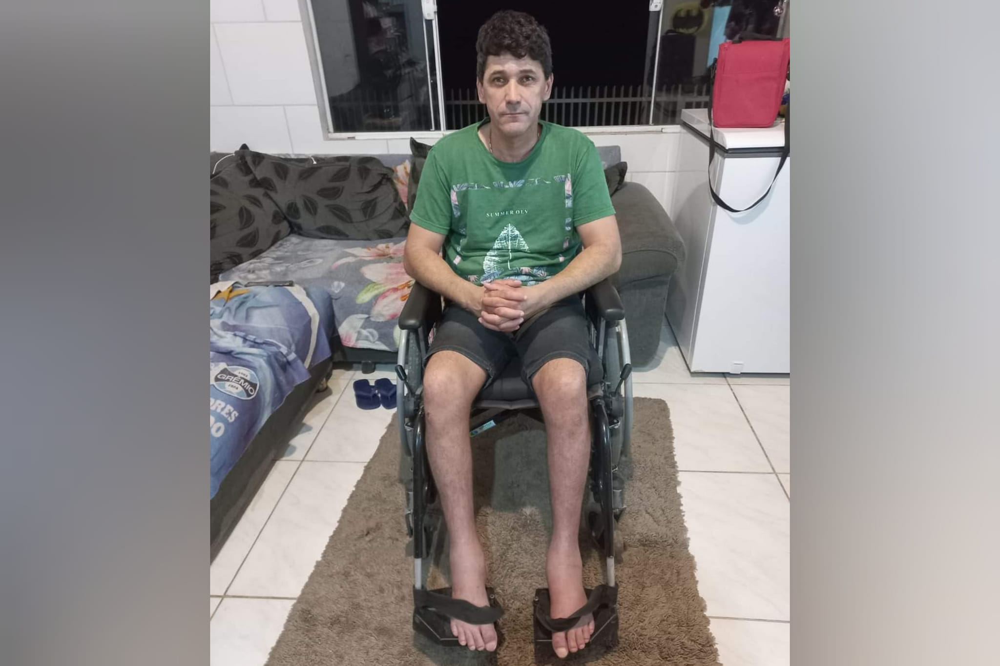 Morador de Laurentino busca ajuda após sofrer acidente e ficar tetraplégico