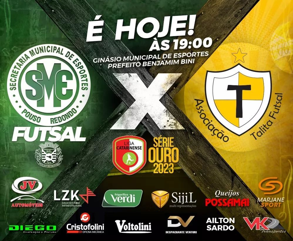 SME Pouso Redondo entra em quadra neste sábado (25) pela 2ª Rodada da Liga Catarinense de Futsal