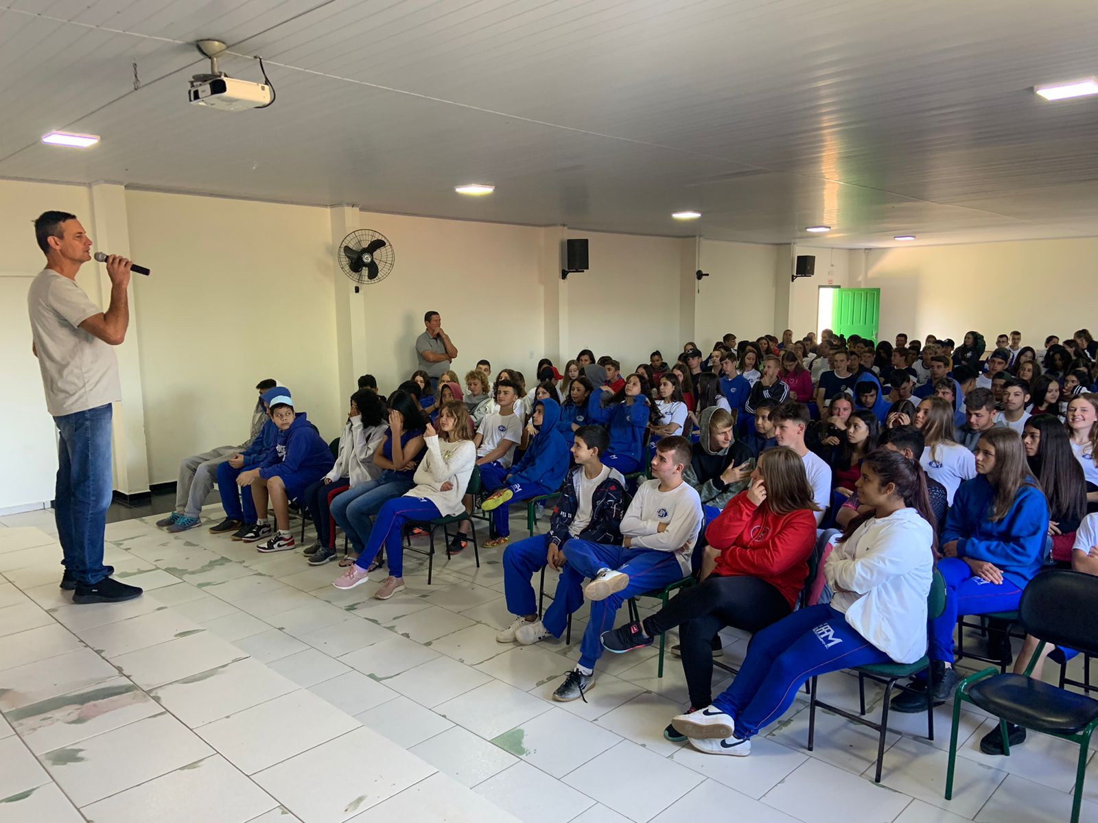 Secretaria de Saúde de Rio do Campo promove palestras para alunos