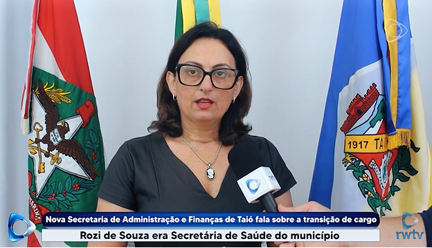 REPORTAGEM: Nova Secretaria de Administração e Finanças de Taió fala sobre a transição de cargo