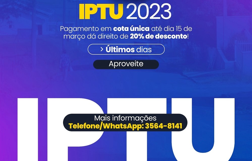 IPTU de Rio do Campo está disponível