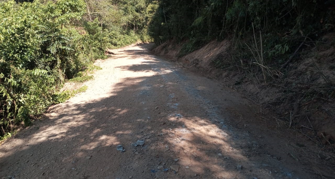 Estradas do Rio Caixão e Alto Taiozinho recebem manutenção