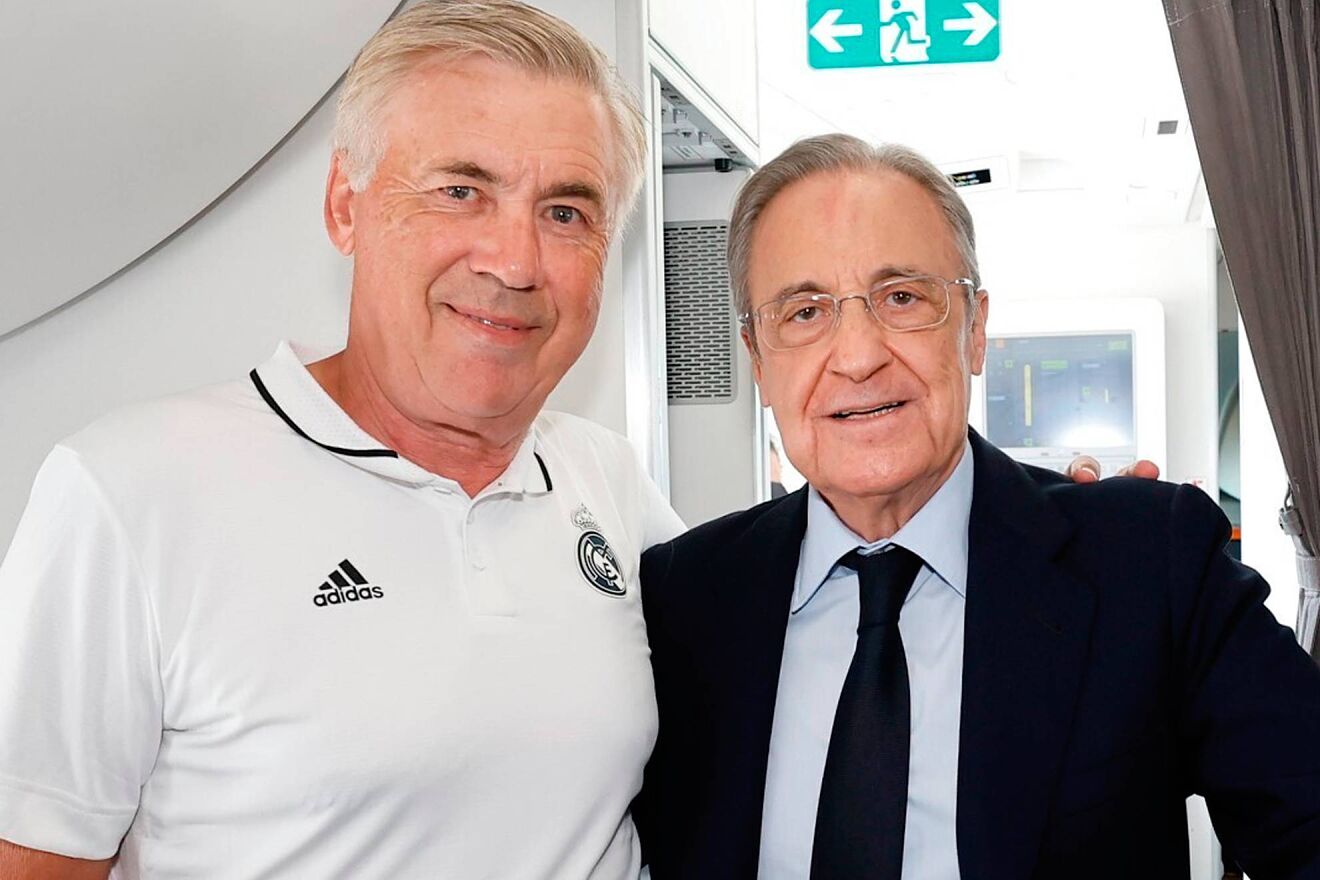 Presidente do Real frustra busca da CBF por Ancelotti: ‘Tem contrato e estamos felizes’