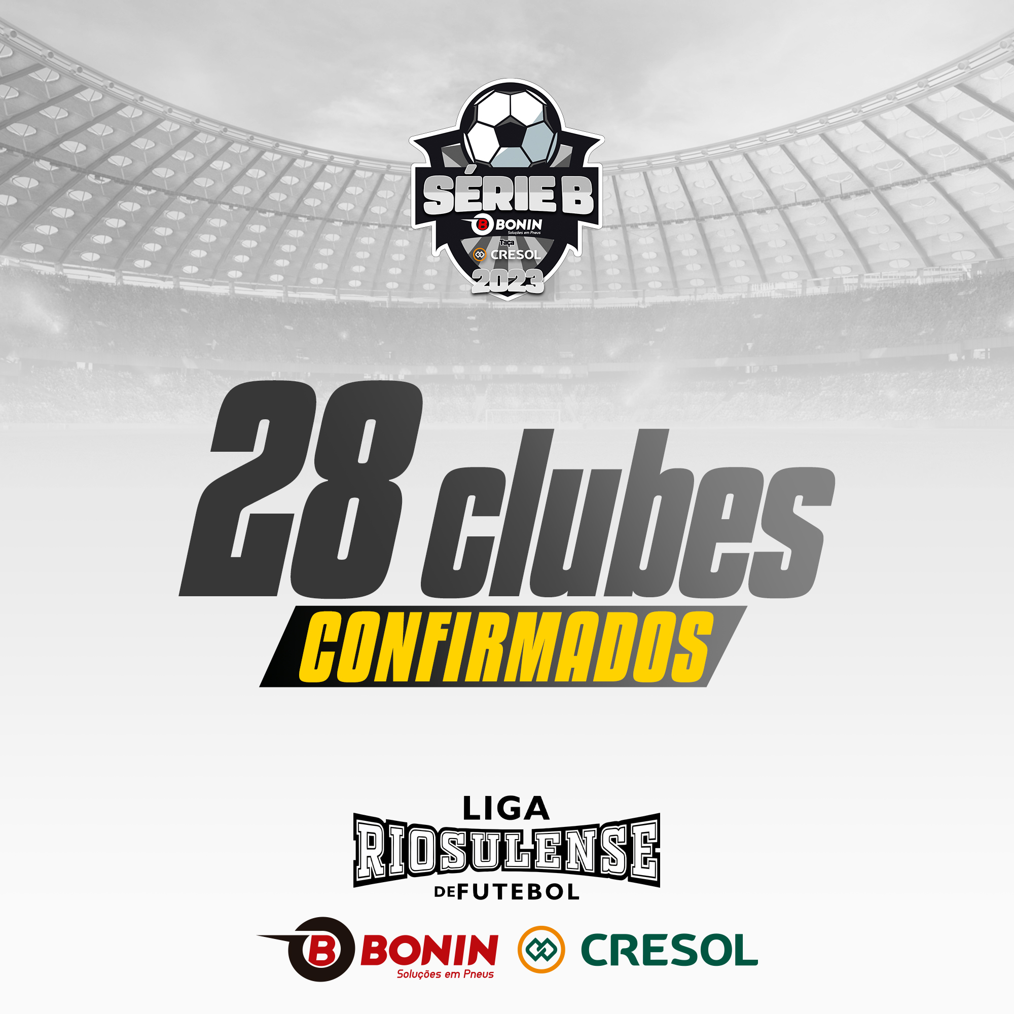 Série B 2023 será o maior já promovido pela Liga Riosulense de Futebol