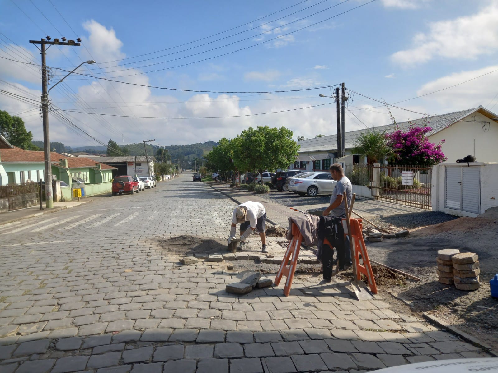 Mais duas ruas de Rio do Campo recebem importantes reparos
