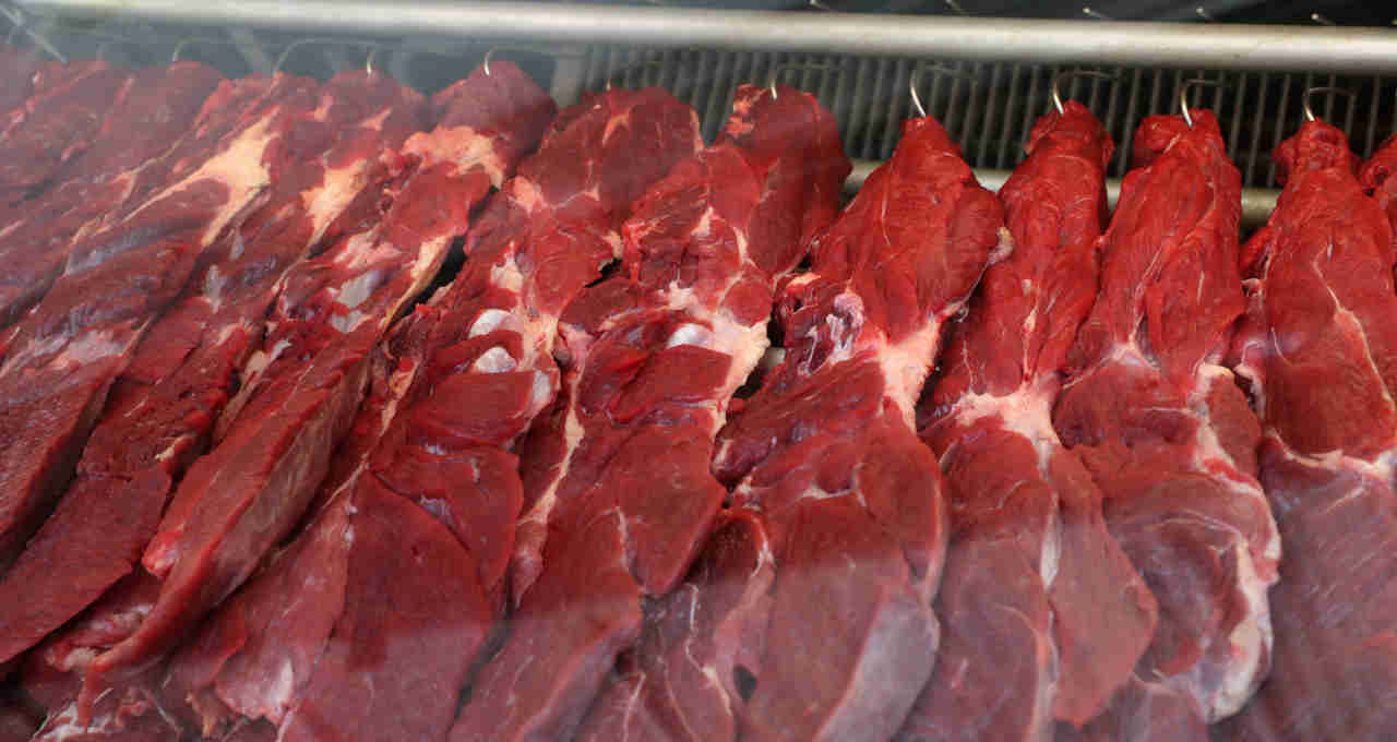 Preços da carne caem no mercado atacadista