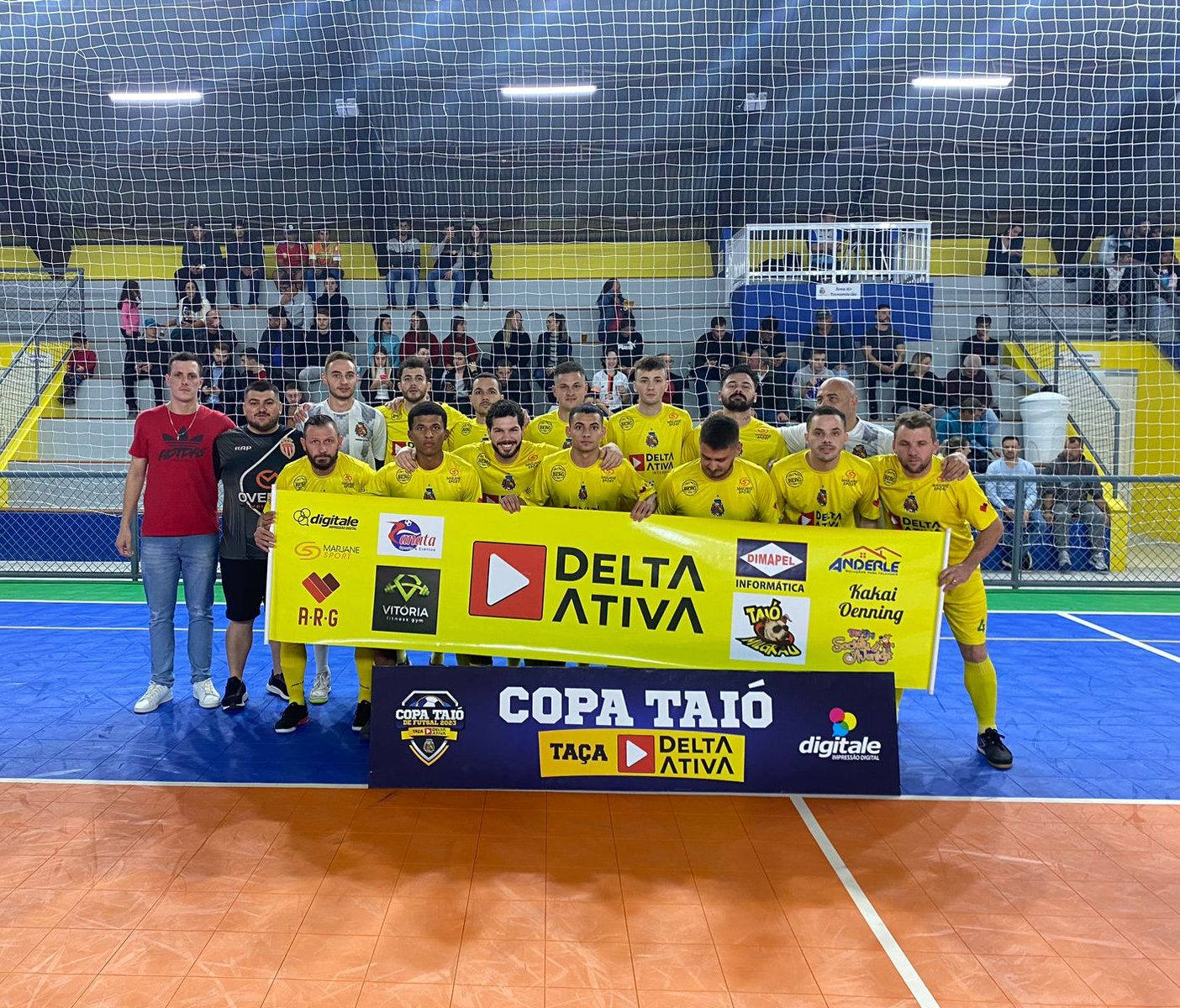 CME Taió e Arena Imigrantes/MDS Contabilidade vencem a segunda na Copa Taió de Futsal