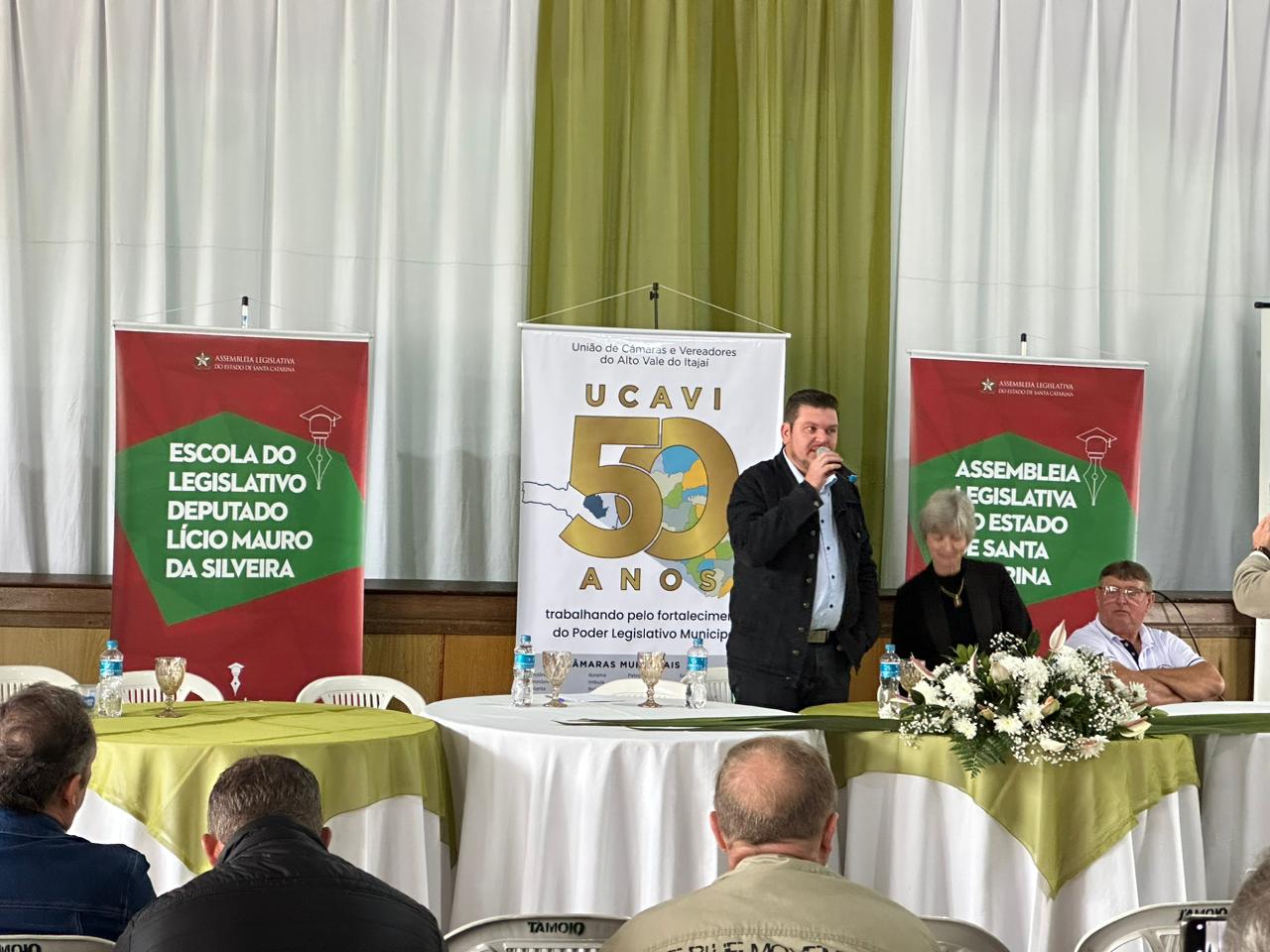 Vereador Jean Leite de Rio do Campo é o novo presidente da Ucavi