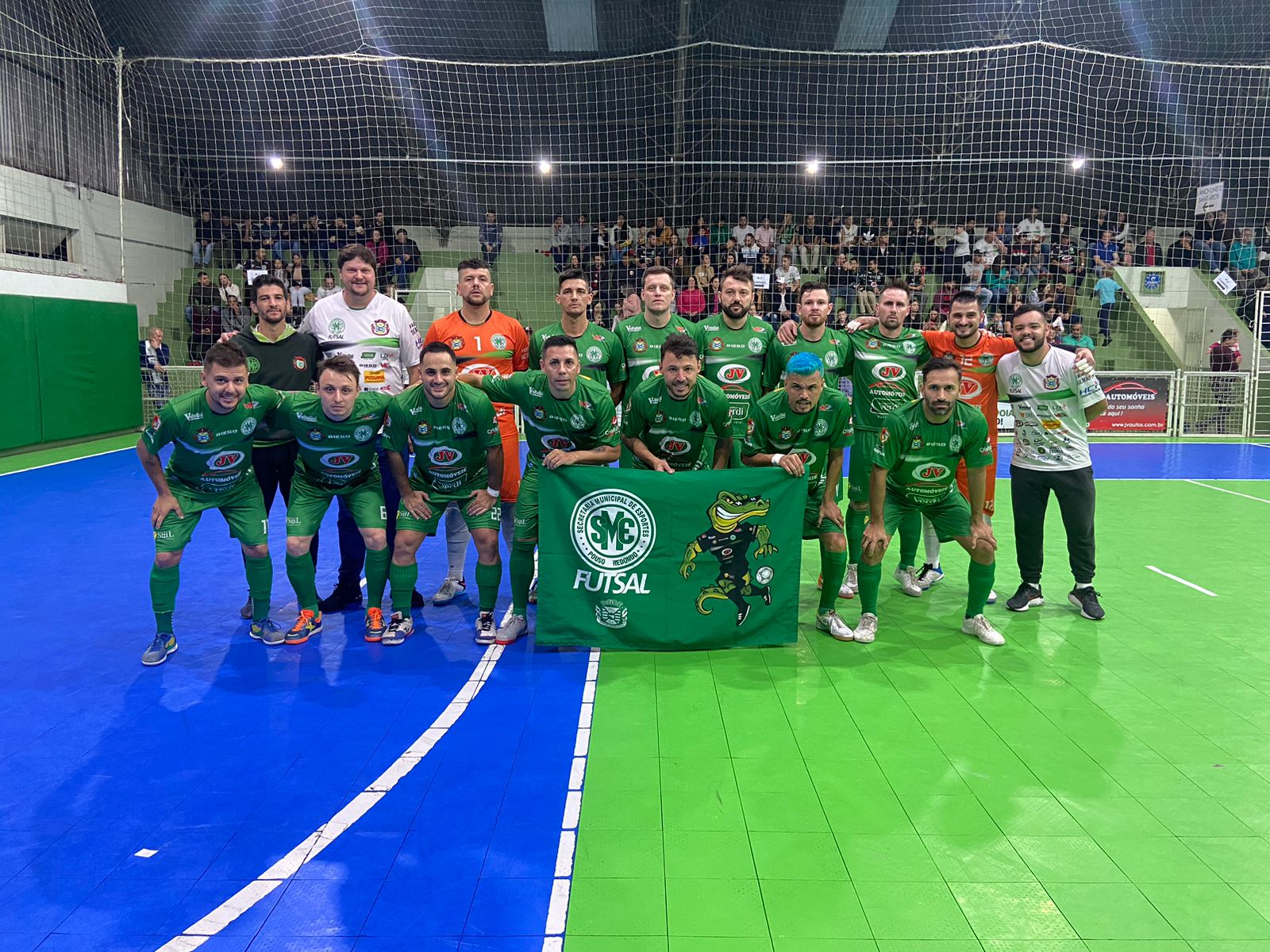 Pouso Redondo goleia a ADAF Futsal por 14 a 0 na estreia do returno da Liga Catarinense de Futsal