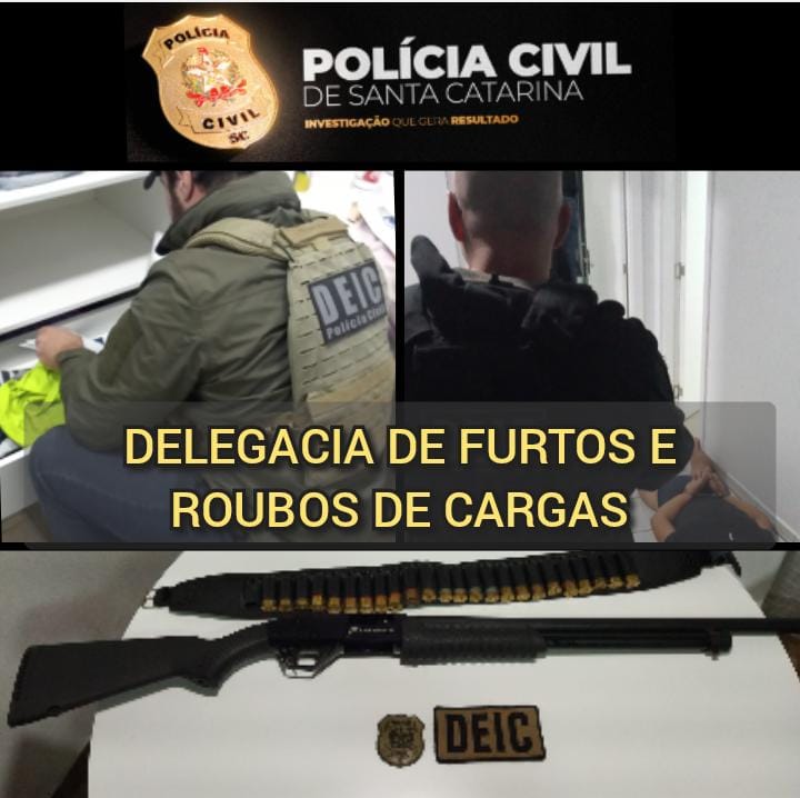 Polícia Civil deflagra operação contra falso roubo de carga, em Pouso Redondo