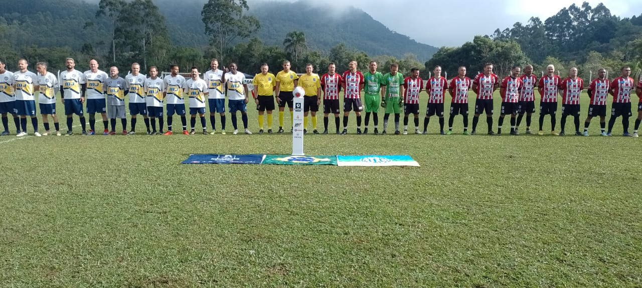 Taboão vence no jogo de ida da final dos Veteranos da Liga Riosulense de Futebol