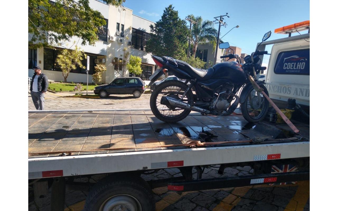 Polícia Militar recupera moto furtada em Ituporanga