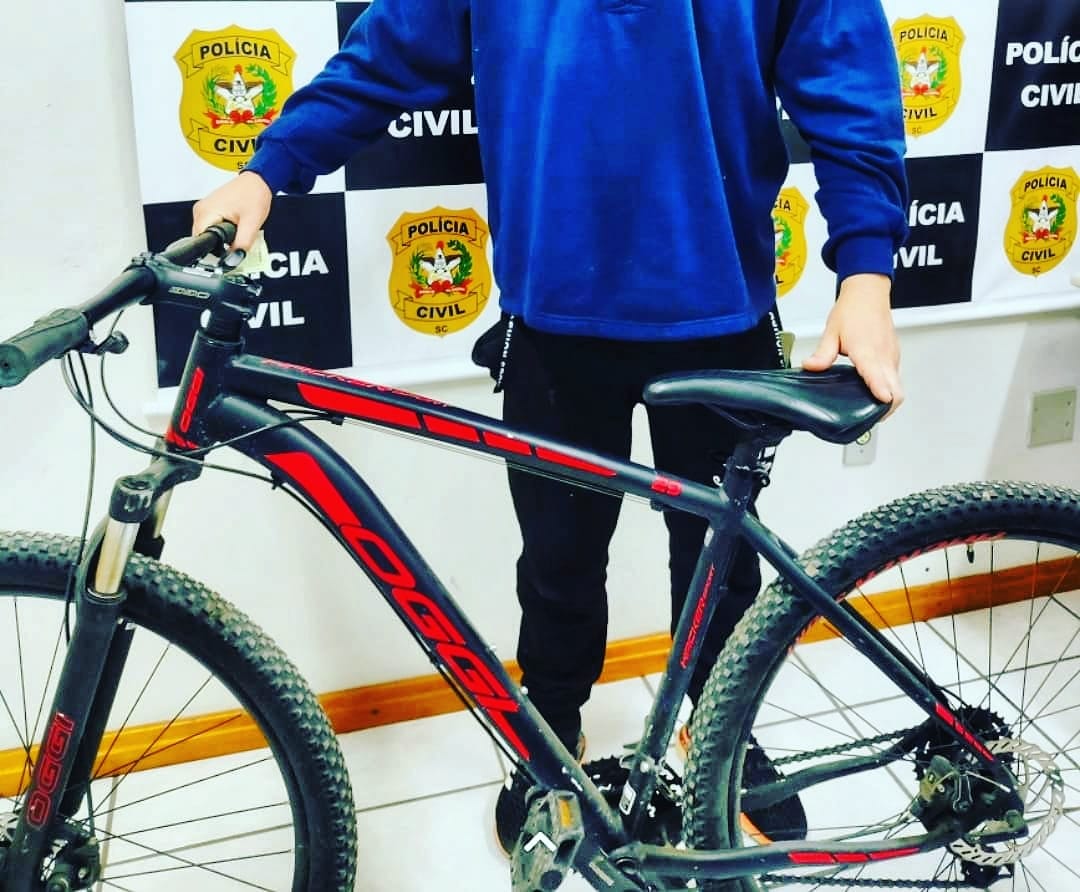 Polícia Civil restitui bicicleta furtada em Ituporanga