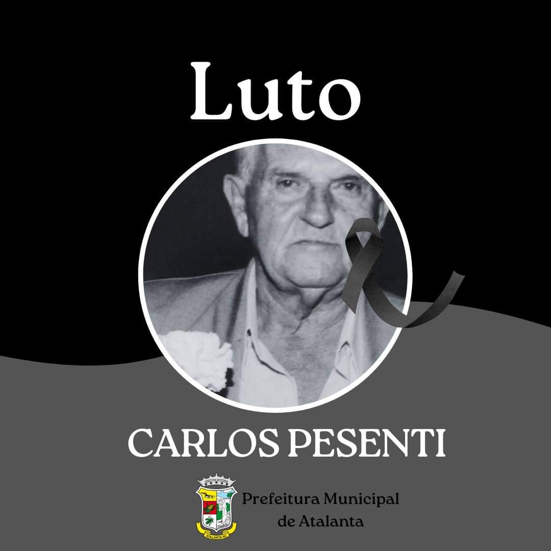 LUTO: Morre ex-prefeito de Atalanta