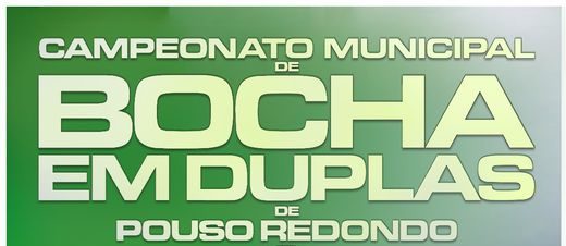 Inscrições para Campeonato Municipal de Bocha de Pouso Redondo são prorrogadas até às 17h desta quarta-feira (11).