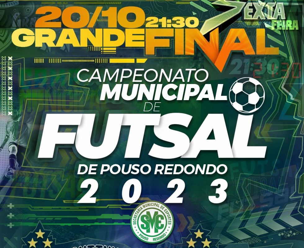 RWTV transmite final do Campeonato Municipal de Futsal de Pouso Redondo 2023