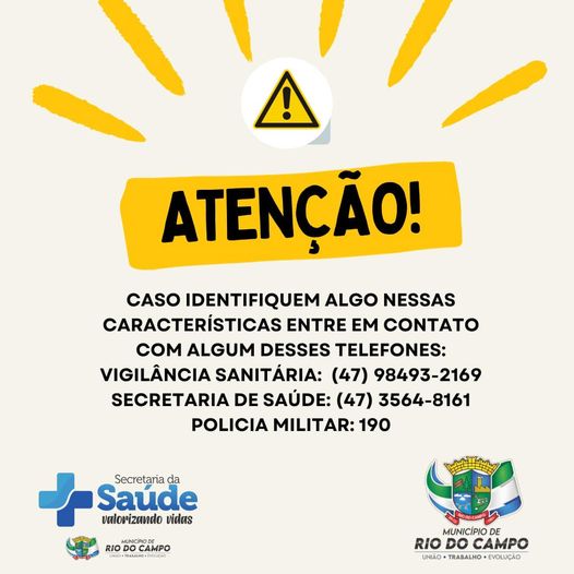 Alerta de golpe em Rio do Campo
