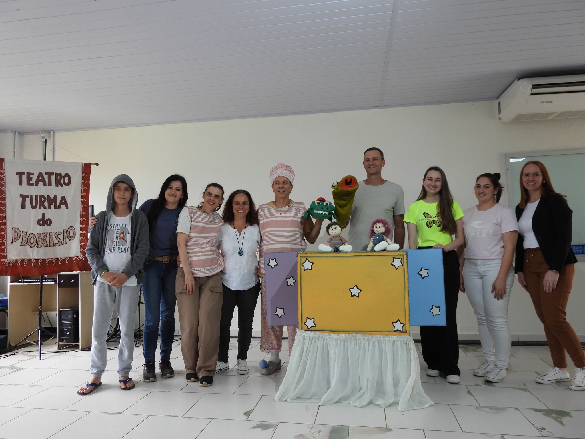 Semana da Saúde Bucal em Rio do Campo foi contemplada com uma peça de teatro