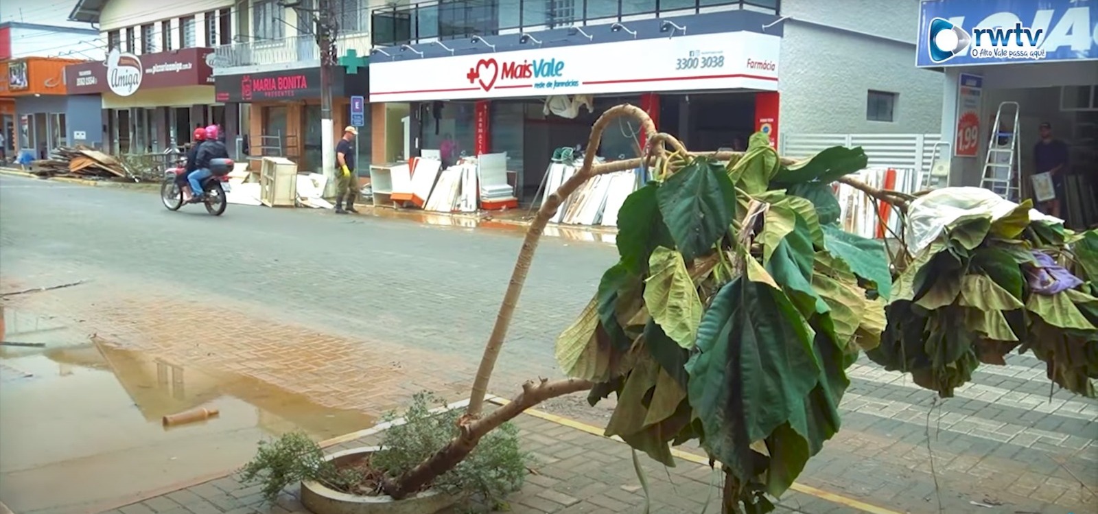 Confira o prazo limite para descartes de resíduos provenientes da enchente em Taió