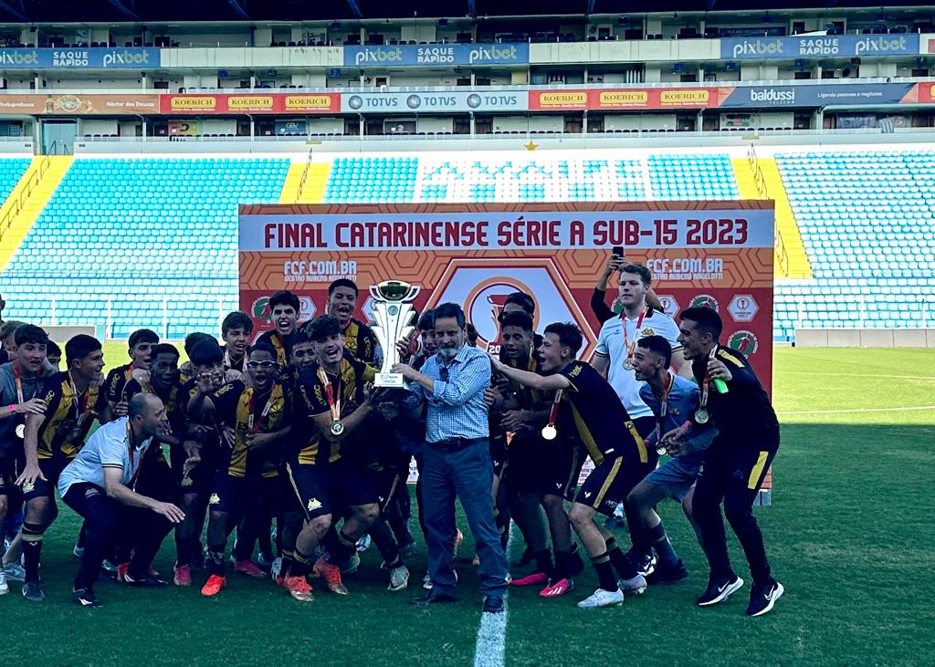 Criciúma fatura o título do Campeonato Catarinense Sub-15