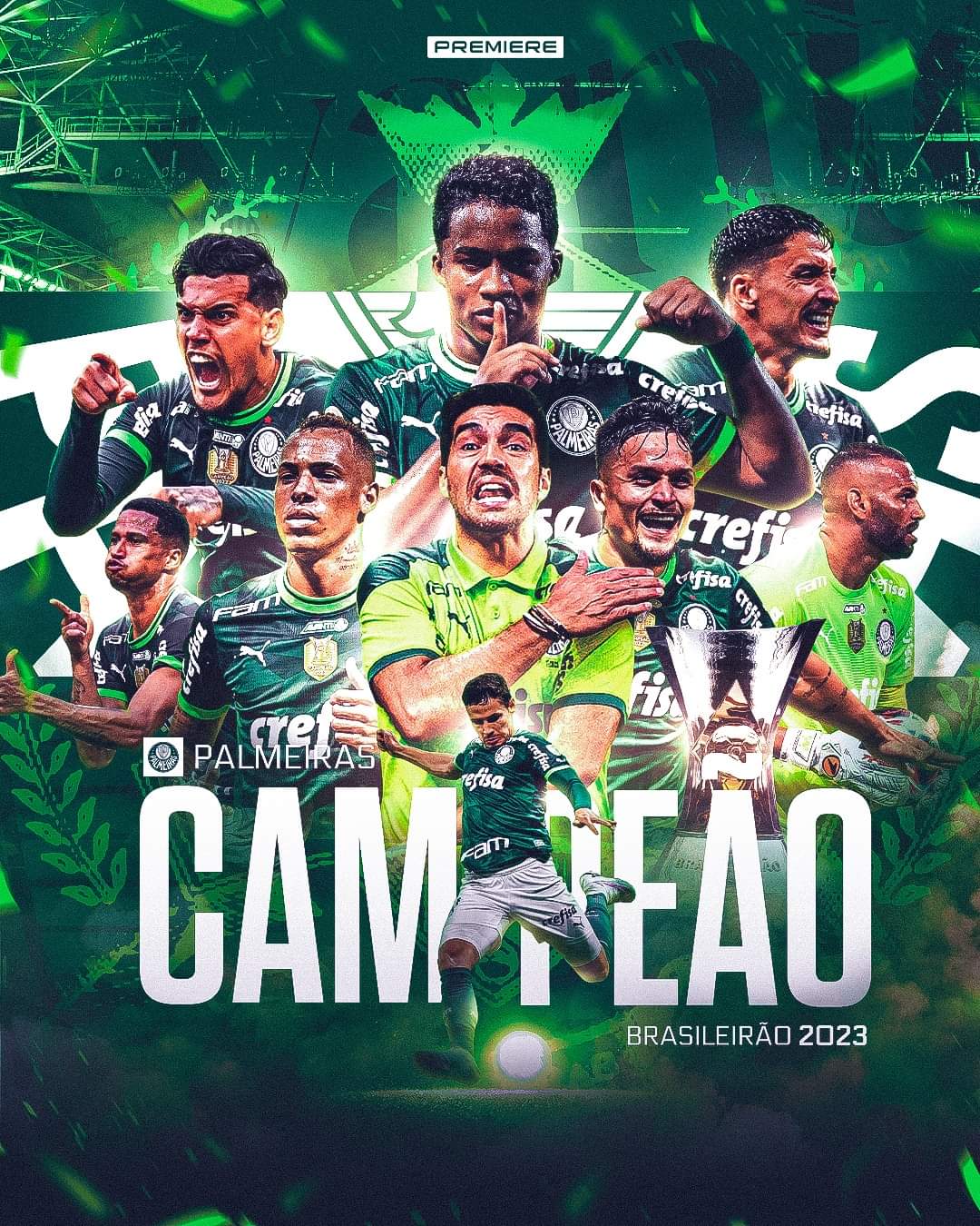 Palmeiras conquista o título de campeão Brasileiro 2023