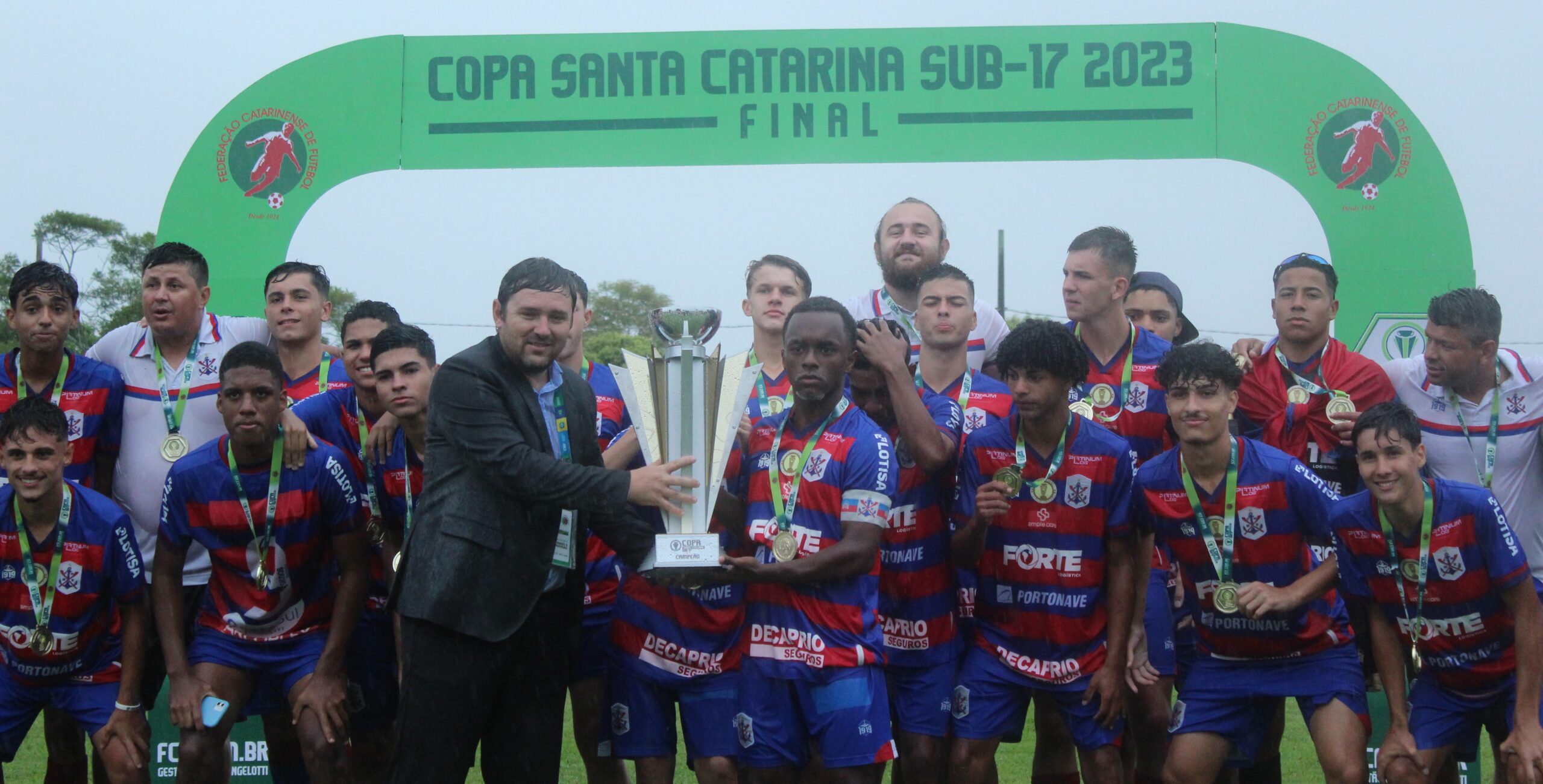 Marcílio Dias conquista o título da Copa Santa Catarina Sub-17
