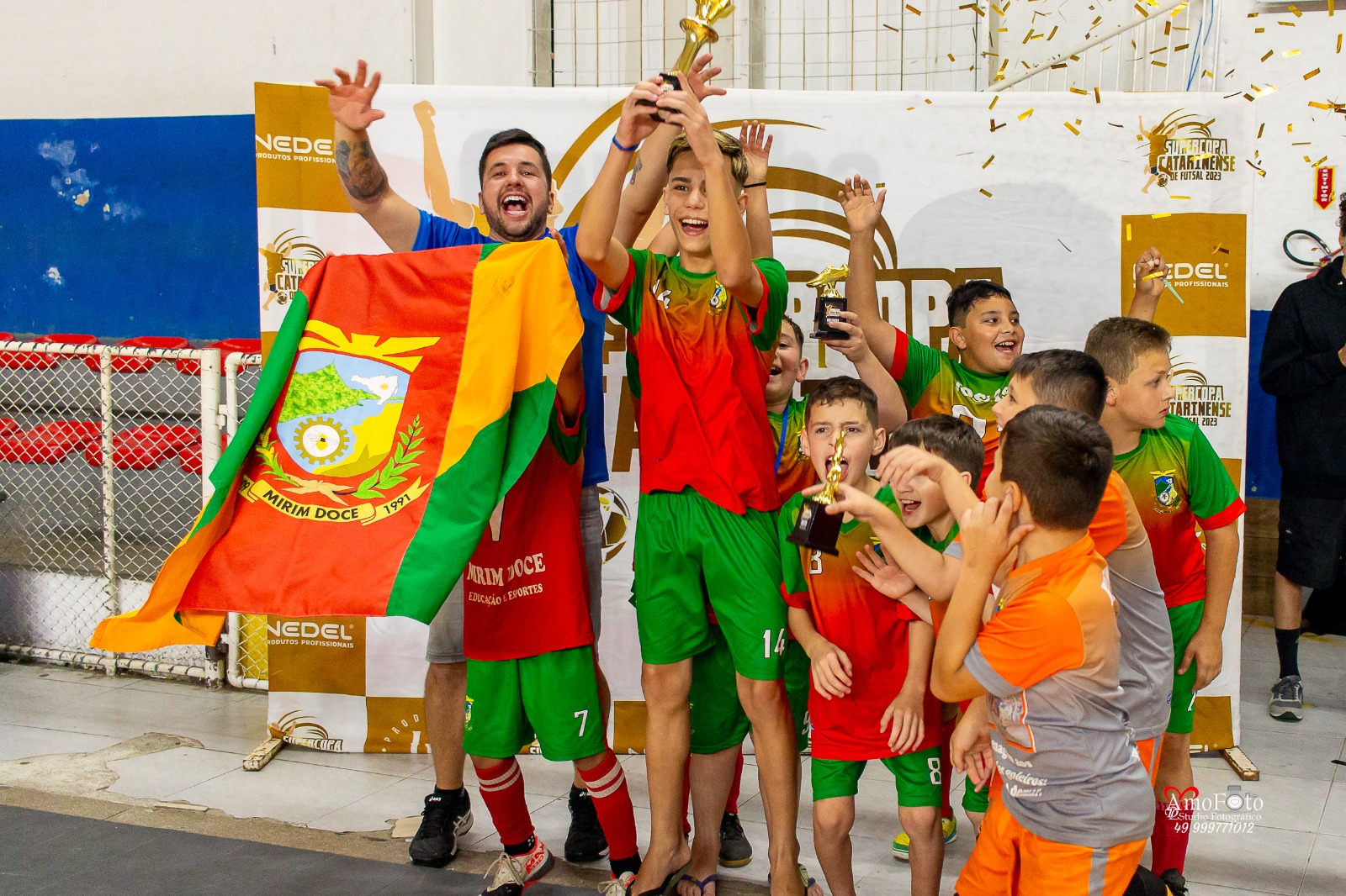 Final de semana de muitas conquistas para o Futsal de Mirim Doce