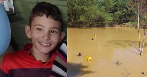 Quem era o menino que morreu afogado em Ituporanga