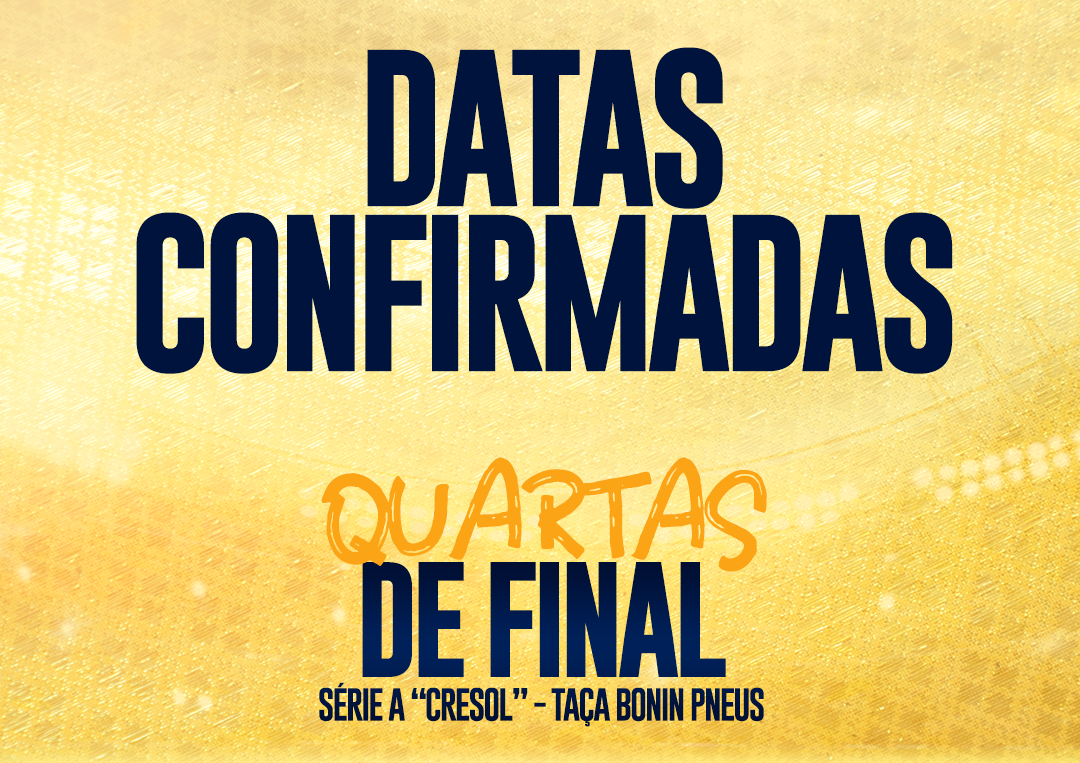 Liga Riosulense de Futebol confirma as datas das quartas de final da Série A