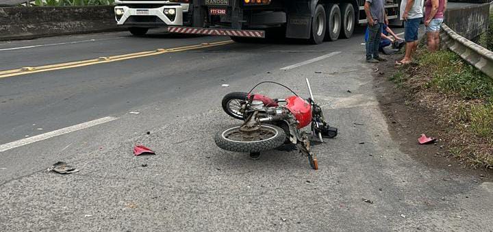 Gravíssimo acidente com morte é registrado na BR-470 em Pouso Redondo