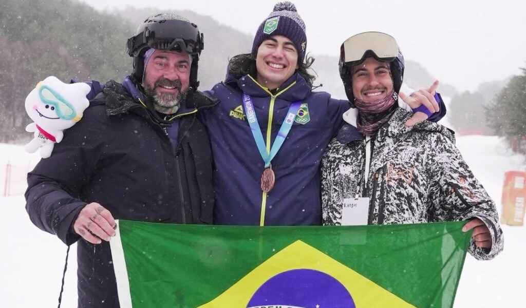 Catarinense de 17 anos faz história e conquista a primeira medalha da história do Brasil em Olimpíadas de Inverno