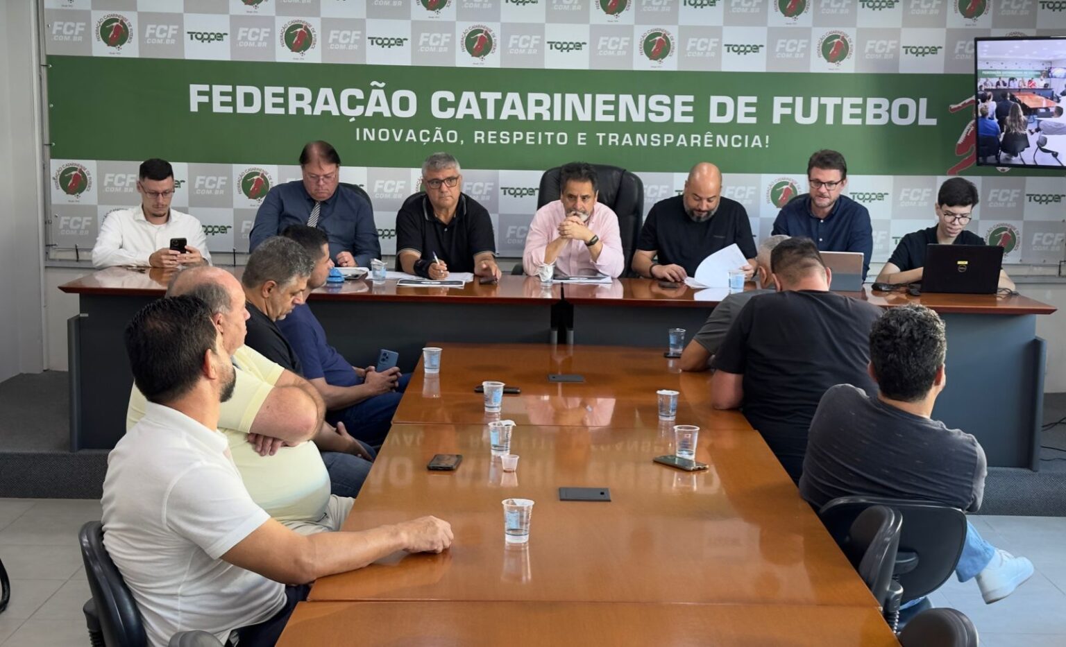 Prévia do Conselho Técnico reúne clubes interessados em disputar a Série C do Catarinense 2024