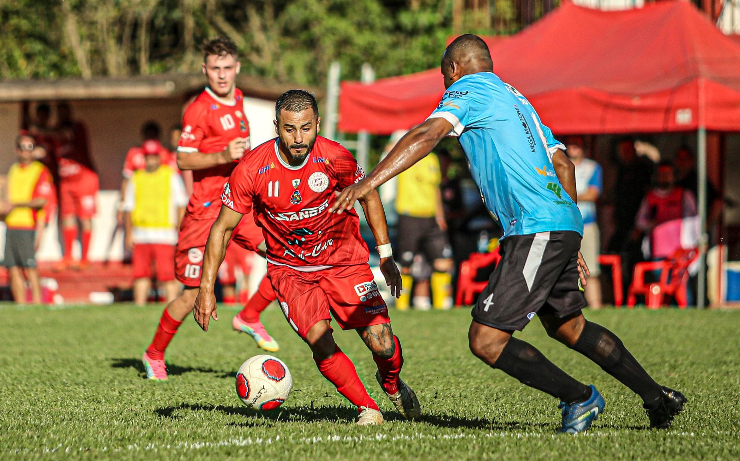 União e Serra Cima ficam no empate no primeiro jogo da final da Liga Riosulense de Futebol
