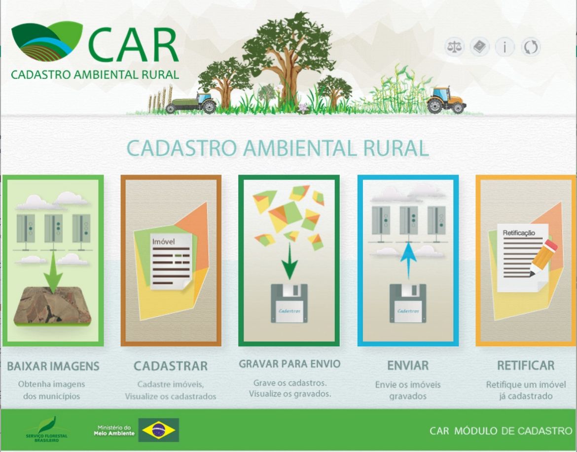 Sistema de Cadastro Ambiental Rural ficará indisponível por 20 dias